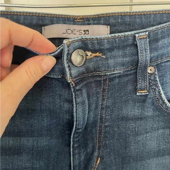 Joe's Jeans Women's Cotton Roll-Cuff Jeans Stretch Cotton Blue Size 27 - Picture 8 of 11